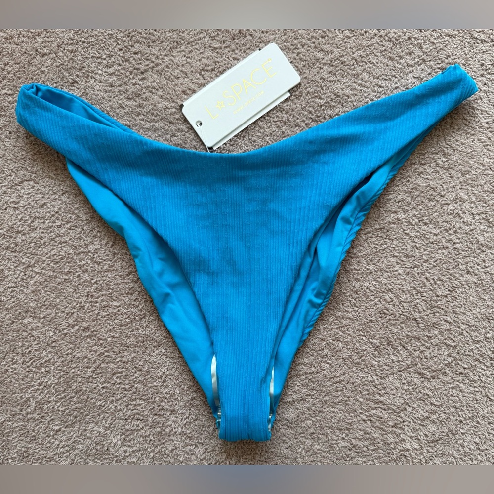 NEW - L*space Cabana Bitsy Bottom - ELECTRIC BLUE